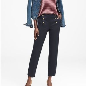 Banana Republic Navy Sailor Pants